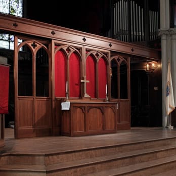 The Kirkpatrick Chapel - Altar area (cross may be removed for non-christian events) - Churches Near Me - New Brunswick, New Jersey The Kirkpatrick Chapel - Altar area (cross may be removed for non-christian events) - Churches Near Me - New Brunswick, New Jersey