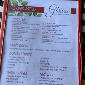 Gloria’s - Menu - Juice Bars & Smoothies Near Me - Moab, Utah Gloria’s - Menu - Juice Bars & Smoothies Near Me - Moab, Utah