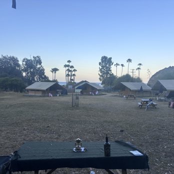 Camp Catalina Whites Landing - view from our hut (number 24) - Campgrounds Near Me - Avalon, California Camp Catalina Whites Landing - view from our hut (number 24) - Campgrounds Near Me - Avalon, California