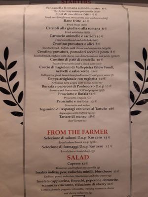 Menu photo 8 Taverna Agàpe Rome, RM