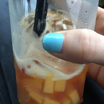 Honey Bubble - Passion fruit tea with tons of bubble and jelly - Bubble Tea Near Me - Atlanta, Georgia