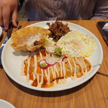 Full Goods Diner - Breakfast enchiladas - Diners Near Me - San Antonio, Texas