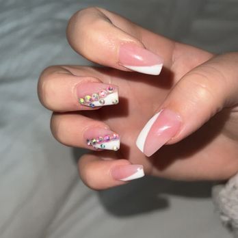 Berkeley Pinkies - Full set of acrylics - Nail Salons Near Me - Berkeley, California