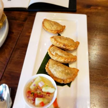 Enthaice Thai Kitchen - Curry puffs - Thai Near Me - Astoria, New York Enthaice Thai Kitchen - Curry puffs - Thai Near Me - Astoria, New York