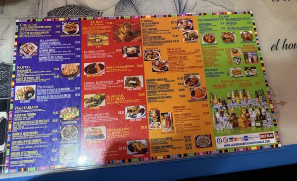 Menu photo 2 La Sierra Restaurant and Bar Lake Como, NJ Menu photo 2 La Sierra Restaurant and Bar Lake Como, NJ