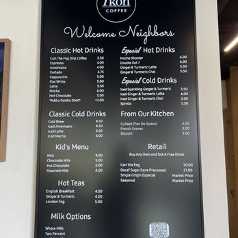 Ikon Coffee - Menu 5.4.2023 - Coffee & Tea Near Me - San Francisco, California Ikon Coffee - Menu 5.4.2023 - Coffee & Tea Near Me - San Francisco, California