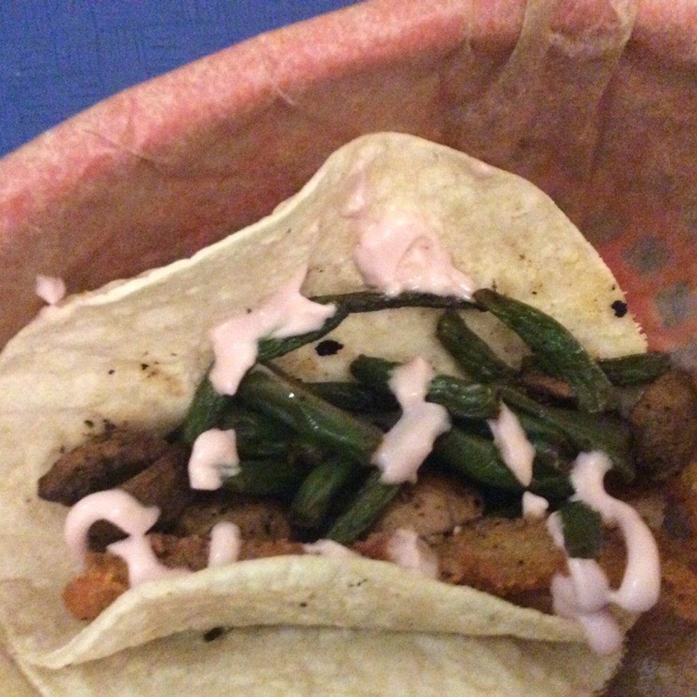 Taco Party - Green Bean Casserole Tacos - Mexican Near Me - Somerville, Massachusetts Taco Party - Green Bean Casserole Tacos - Mexican Near Me - Somerville, Massachusetts