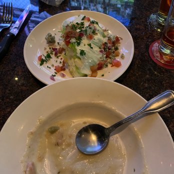 BJ's Restaurant & Brewhouse - clam chowder, and wedge salad.. - New American Near Me - El Paso, Texas BJ's Restaurant & Brewhouse - clam chowder, and wedge salad.. - New American Near Me - El Paso, Texas