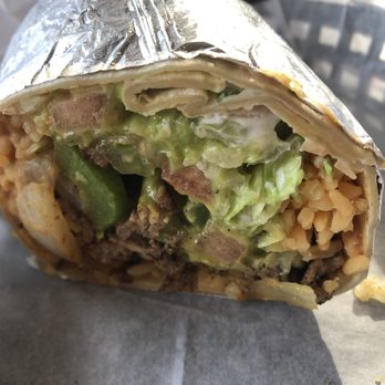 Papi's Tacos - Pretty sure this was a steak burrito. It was huge. Could only eat half. - Mexican Near Me - Cranston, Rhode Island