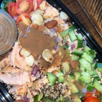 Fairchild Kitchen - Salmon salad so refreshing and light !!! - Health Markets Near Me - Glendale, California