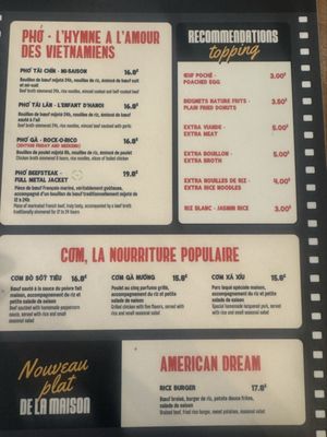Menu photo 3 Com Restaurant Paris, 75