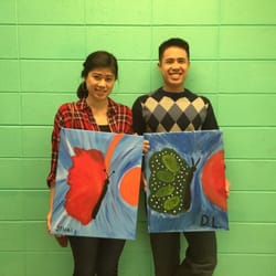 Theo Art School - We get butterflies around each other =)