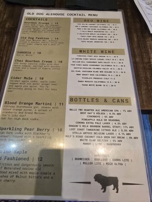 Menu photo 2 Old Dog Alehouse & Brewery Delaware, OH Menu photo 2 Old Dog Alehouse & Brewery Delaware, OH
