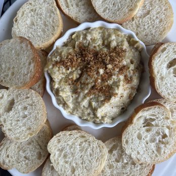 The Secret Garden Cafe - Baked Artichoke Dip - Cafes Near Me - Occoquan, Virginia The Secret Garden Cafe - Baked Artichoke Dip - Cafes Near Me - Occoquan, Virginia