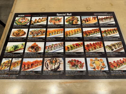 Menu photo 5 Sushi High Vancouver, BC