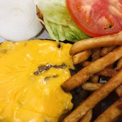 Palm Diner - Cheeseburger lunch special
