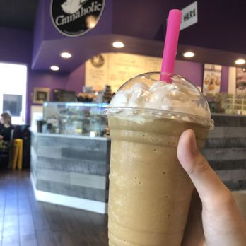 Cinnaholic - Cinnaccino Blended Coffee Drink - Bakeries Near Me - Boca Raton, Florida