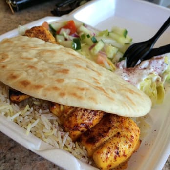 Saffron Grill - Chicken Kabob Plate | $9.99 - Mediterranean Near Me - Newark, California Saffron Grill - Chicken Kabob Plate | $9.99 - Mediterranean Near Me - Newark, California