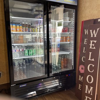 Don Jose Mexican Restaurant - Drinks freezer in the entrance area - Mexican Near Me - Angleton, Texas