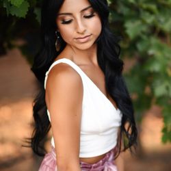 Stefanie Fritz XO - Senior Portrait Session by Melody White.  Makeup Artist Napa Valley.