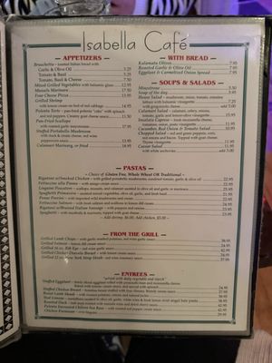 Menu photo 6 Isabella Cafe Tinley Park, IL