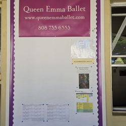 The info board
