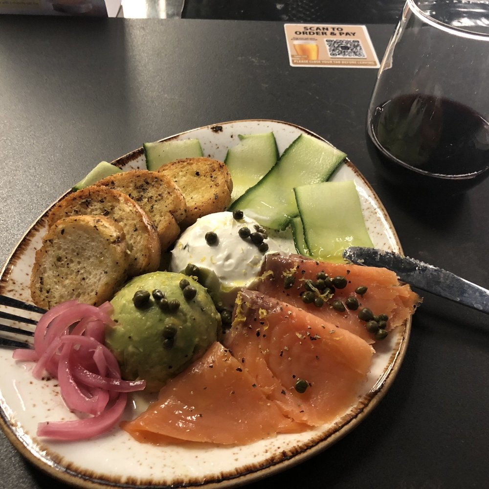 Salmon starter platter Salmon starter platter