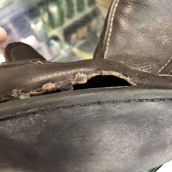 Manuel Shoe Repair - FIXED ripped leather loafers - Shoe Repair Near Me - New York, New York Manuel Shoe Repair - FIXED ripped leather loafers - Shoe Repair Near Me - New York, New York