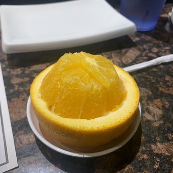 Shiki Sushi - They even give you their oranges like this!! - Sushi Bars Near Me - Studio City, California Shiki Sushi - They even give you their oranges like this!! - Sushi Bars Near Me - Studio City, California