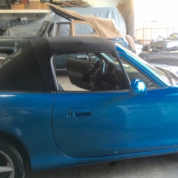 Bernie's Auto Upholstery - New Robbins Canvas Top on my 2001 Miata LS - Auto Upholstery Near Me - Santee, California