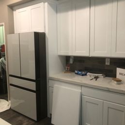 Finished kitchen Finished kitchen