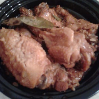 Lucky Three Seven - Small a la carte chicken adobo. Very nice flavor. Can't say $12 is a fit or fair price. - Filipino Near Me - Oakland, California Lucky Three Seven - Small a la carte chicken adobo. Very nice flavor. Can't say $12 is a fit or fair price. - Filipino Near Me - Oakland, California