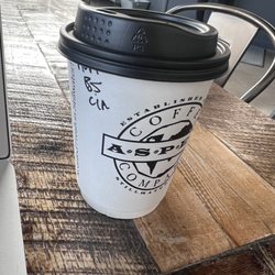 Small hot drink size