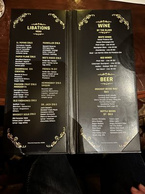 Menu photo 7 The Speakeasy Henderson, NV Menu photo 7 The Speakeasy Henderson, NV