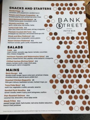 Menu photo 8 Bank Street Patio Bar Ocala, FL Menu photo 8 Bank Street Patio Bar Ocala, FL