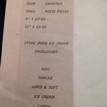 D & W Swinamer - a receipt for ice cream cakes - Convenience Stores Near Me - Wellington, Nova Scotia D & W Swinamer - a receipt for ice cream cakes - Convenience Stores Near Me - Wellington, Nova Scotia