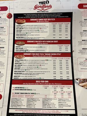 Menu photo 3 Giordano's Orlando, FL Menu photo 3 Giordano's Orlando, FL