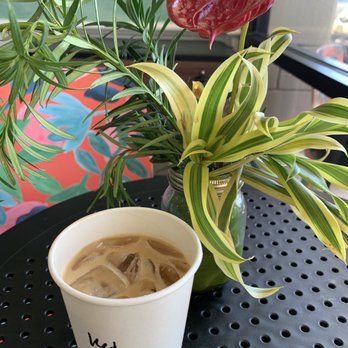 Collab Cafe - Mac nut latte on ice - Breakfast & Brunch Near Me - Kapaa, Hawaii