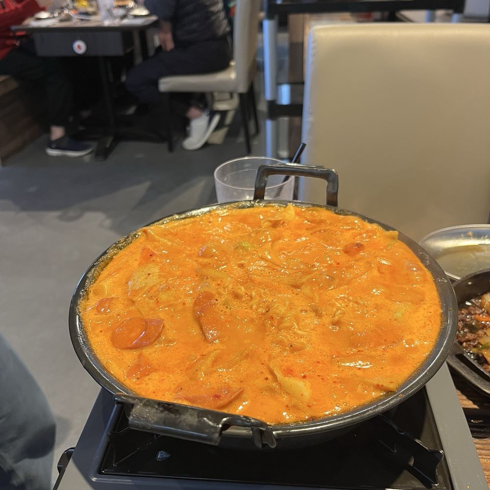 Cho Dang Gol - Rose tteokbokki - Korean Near Me - Katy, Texas