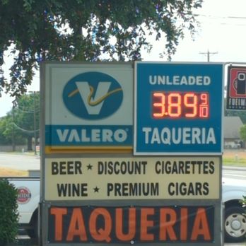 Valero - lets see, let me look at my list yes they have everything I need! What discount Cigarettes but Premium cigars!!!! - Gas Stations Near Me - Allen, Texas