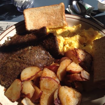 Countrie Eatery - My breakfast when it arrived at the table. Nice large portion - Breakfast & Brunch Near Me - Dover, Delaware