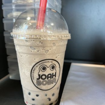 Joah Boba - cookies n cream blended with oat milk and brown sugar boba - Bubble Tea Near Me - Henderson, Nevada