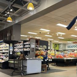 Ashland Food Co Op - View from cafe area @ Ashland Food Co-op.