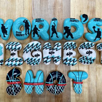 Dandy Donuts - "Dude Perfect" theme Donut - Donuts Near Me - McKinney, Texas
