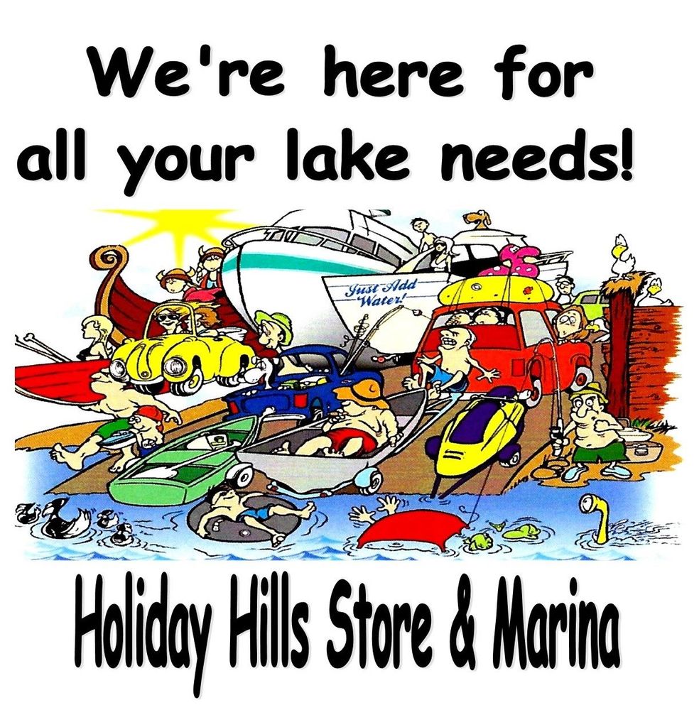 HOLIDAY HILLS STORE & MARINA Updated June 2024 2825 Lick Creek Rd