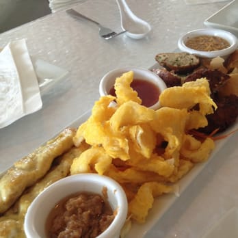 Maile's Thai Bistro - Maile appetizer sampler - $20 - Thai Near Me - Honolulu, Hawaii Maile's Thai Bistro - Maile appetizer sampler - $20 - Thai Near Me - Honolulu, Hawaii