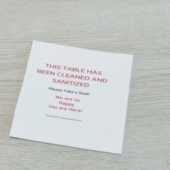 Taco John's - let you know it's ready to be dined at. t the card is flipped over so whoever ate there prior it was cleaned according to rules - Fast Food Near Me - White House, Tennessee