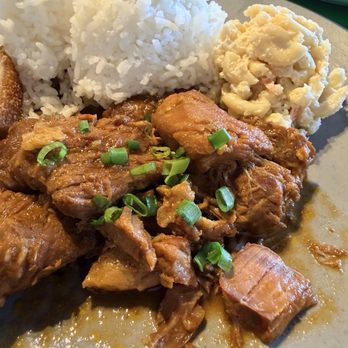 Joey's Kitchen Napili - Pork adobo 6/10 not as good as home made. - Filipino Near Me - Lahaina, Hawaii Joey's Kitchen Napili - Pork adobo 6/10 not as good as home made. - Filipino Near Me - Lahaina, Hawaii