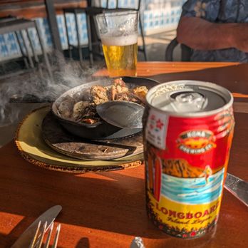Huggo's Restaurant - Beer and mushroom skillet - Seafood Near Me - Kailua-Kona, Hawaii Huggo's Restaurant - Beer and mushroom skillet - Seafood Near Me - Kailua-Kona, Hawaii