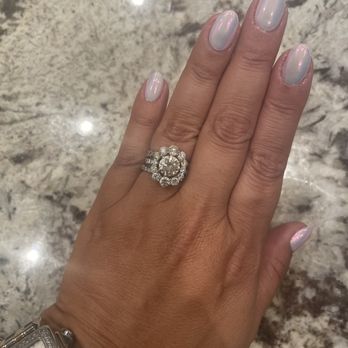 Nails & Shampoo - Chrome with builder gel manicure - Nail Salons Near Me - Sebastian, Florida